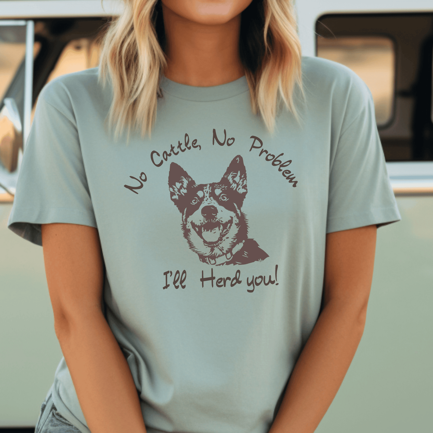 "New" Cattle Dog Funny Tee