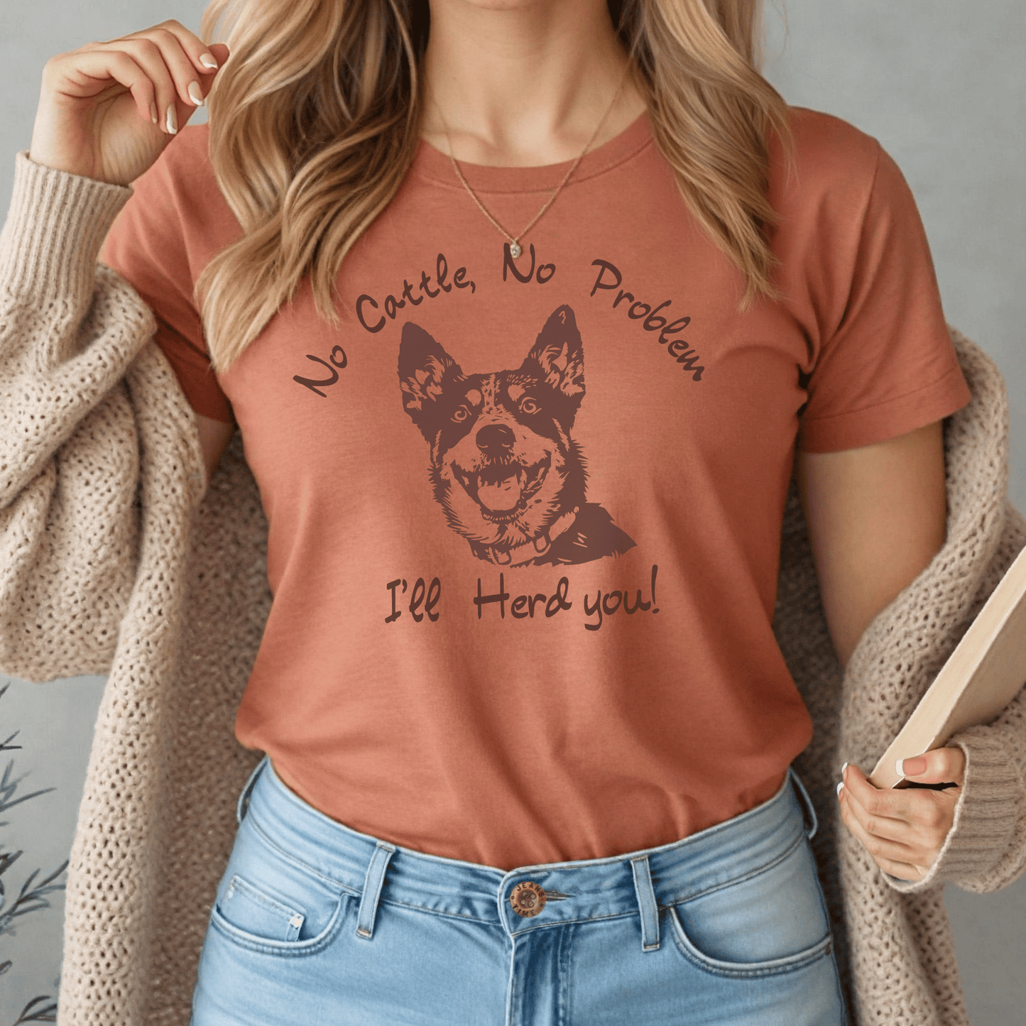 "New" Cattle Dog Funny Tee