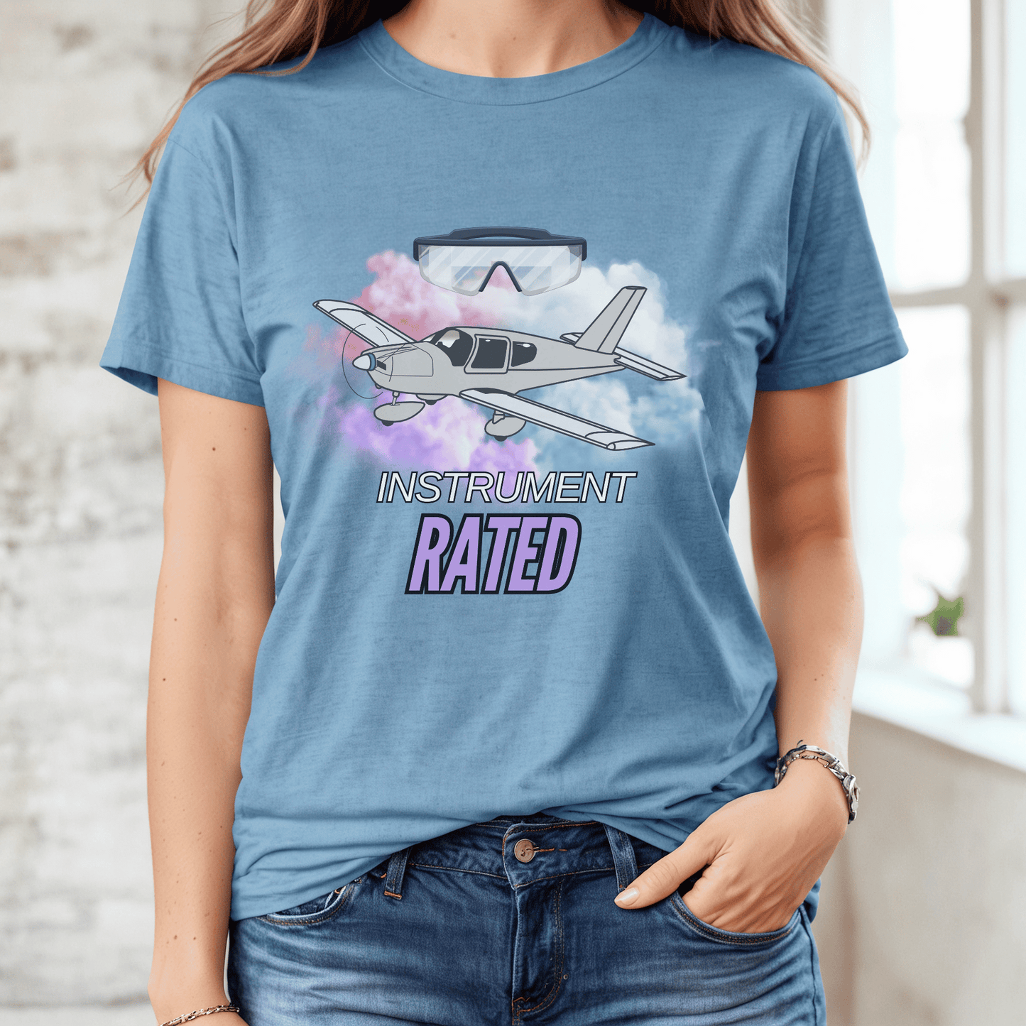Instrument Rated Flying T-shirt