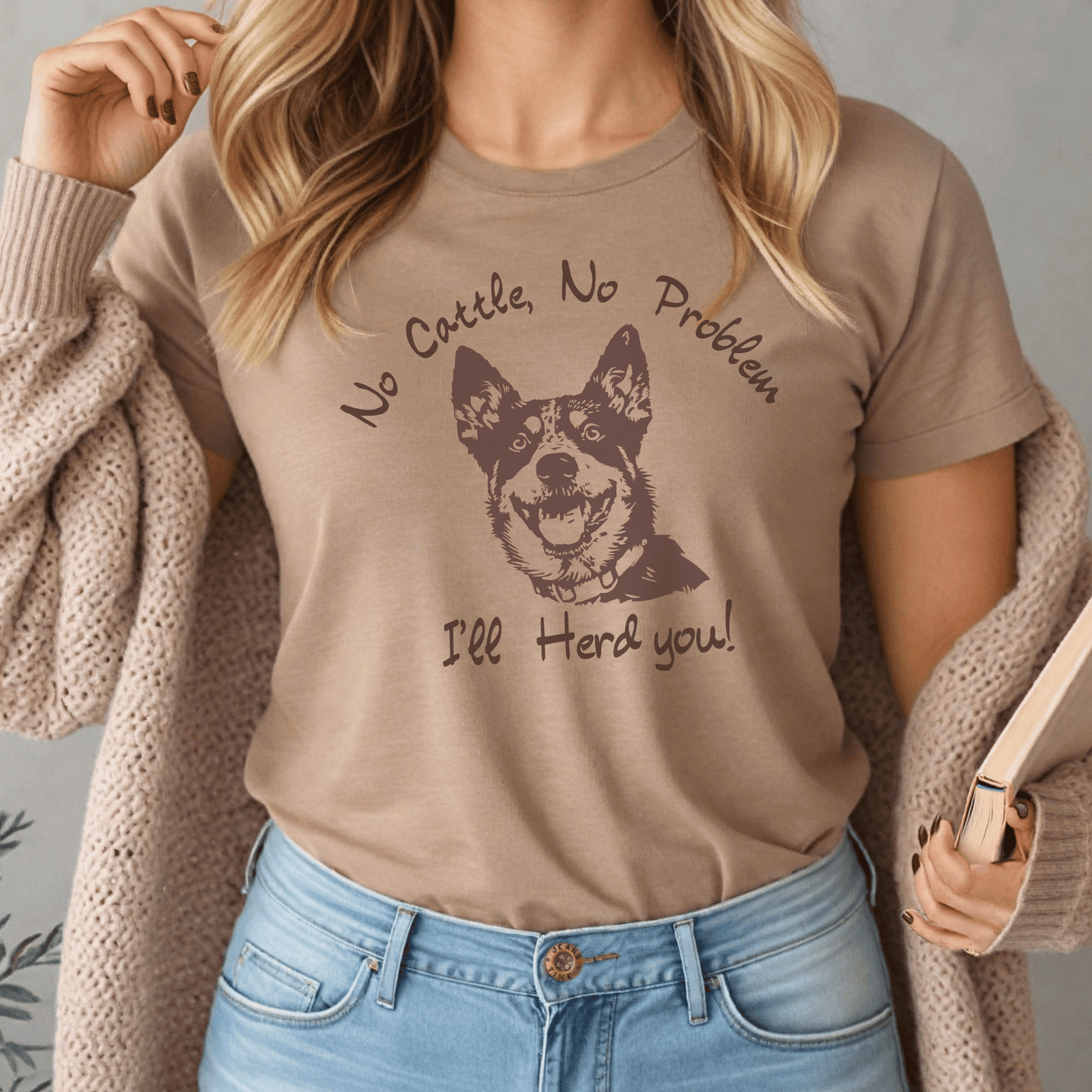 "New" Cattle Dog Funny Tee