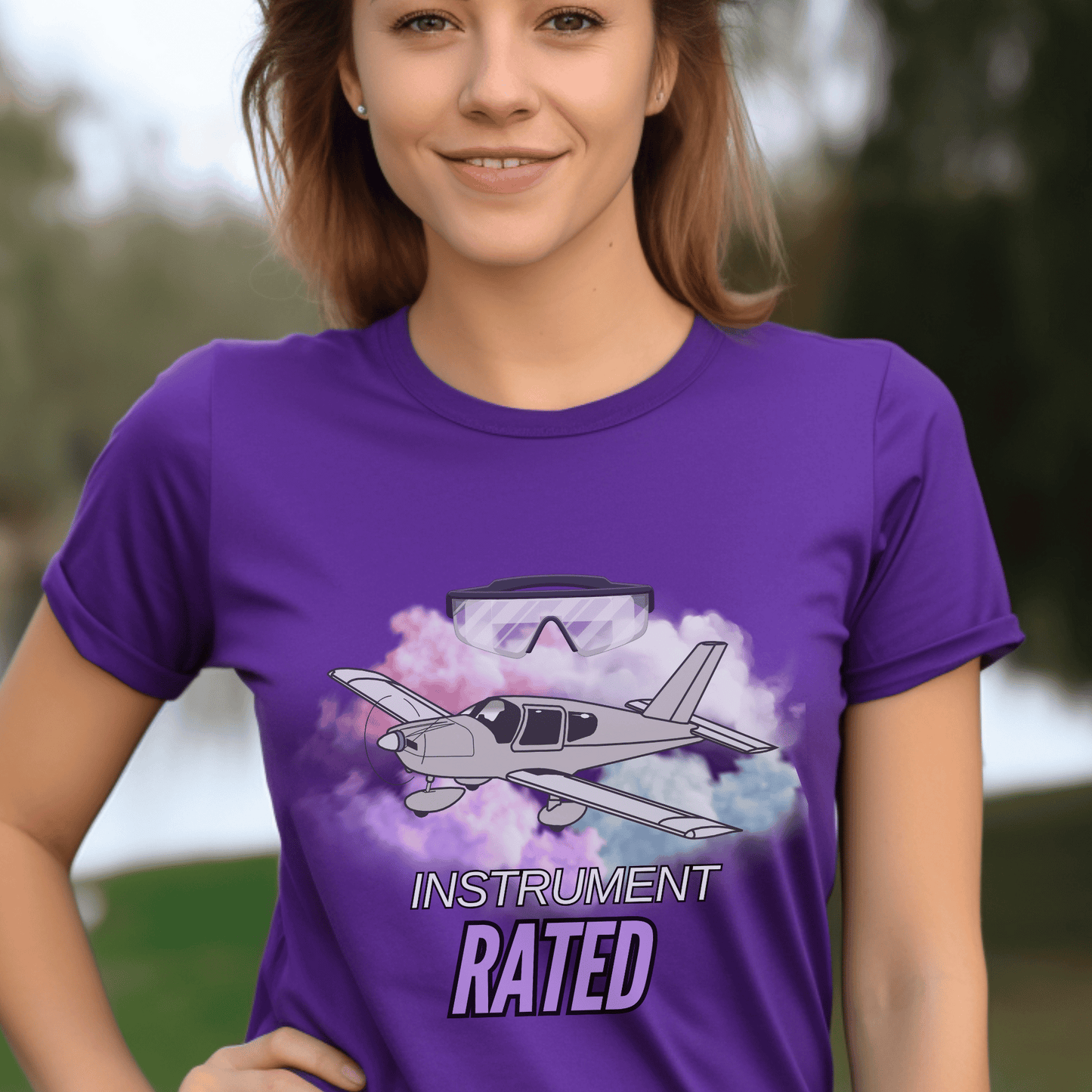 Instrument Rated Flying T-shirt