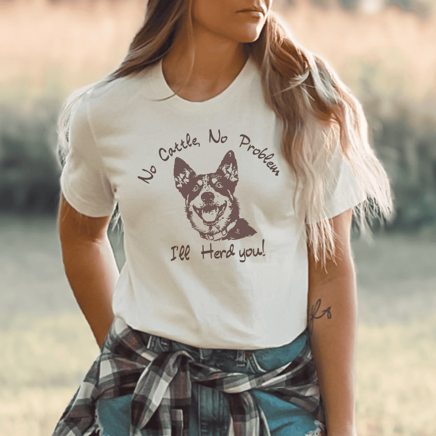 "New" Cattle Dog Funny Tee