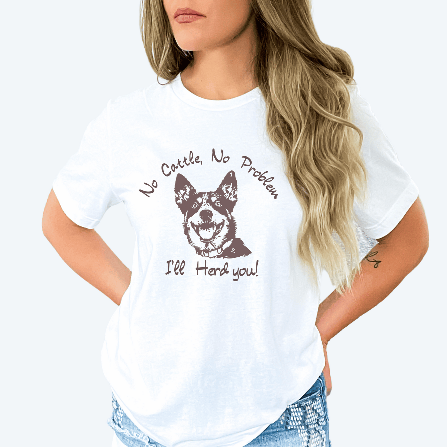 "New" Cattle Dog Funny Tee