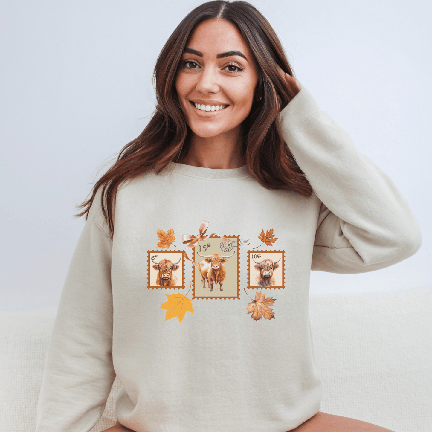 " New " Highland Cow Autumn shirt