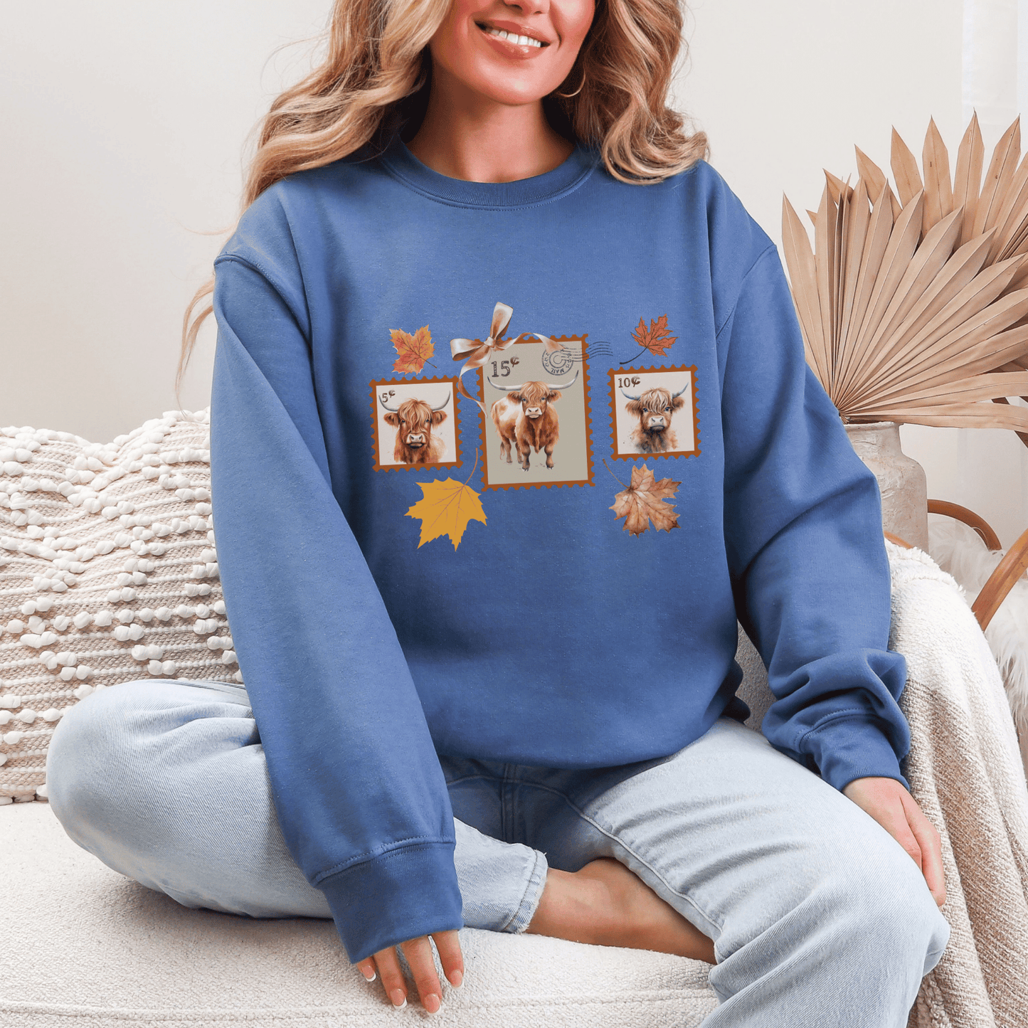 " New " Highland Cow Autumn shirt