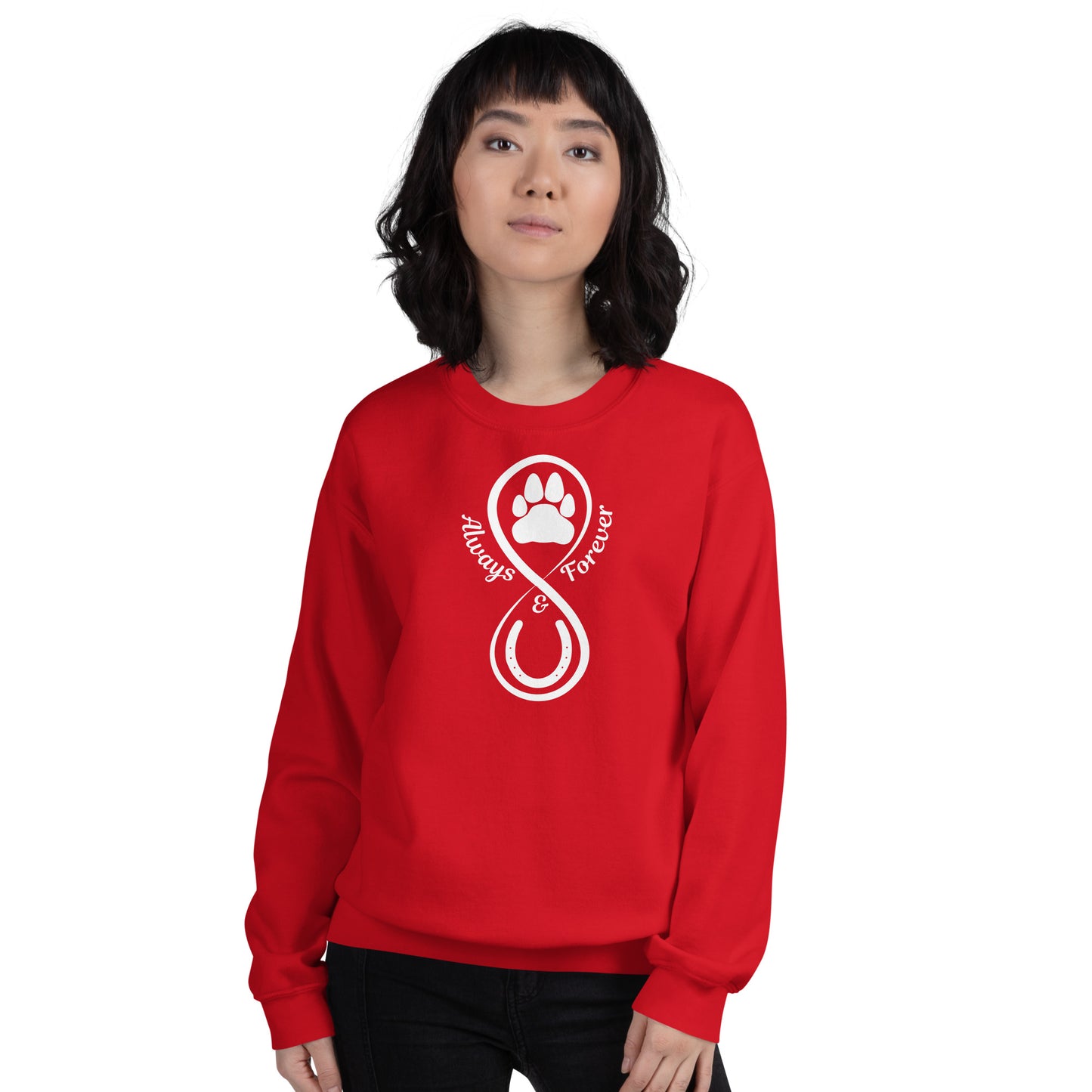 Always and Forever Sweatshirt (Dog and Horse)