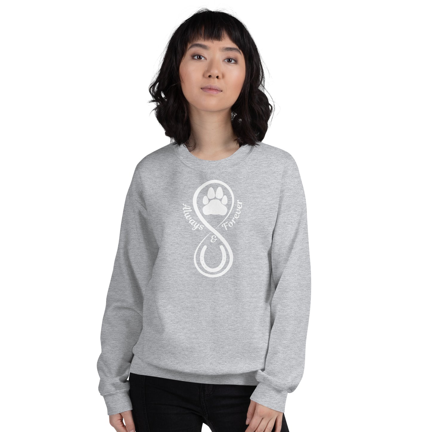 Always and Forever Sweatshirt (Dog and Horse)