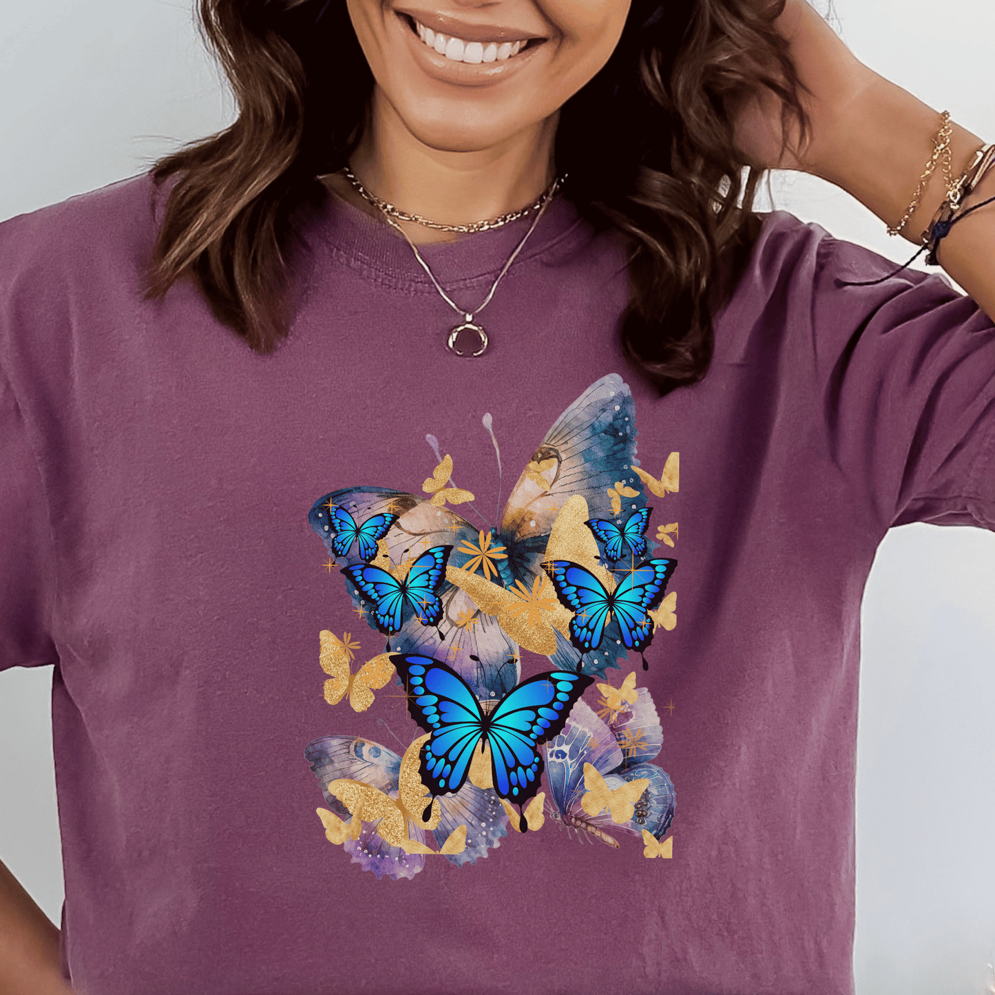 Cottagecore Butterfly design tee
