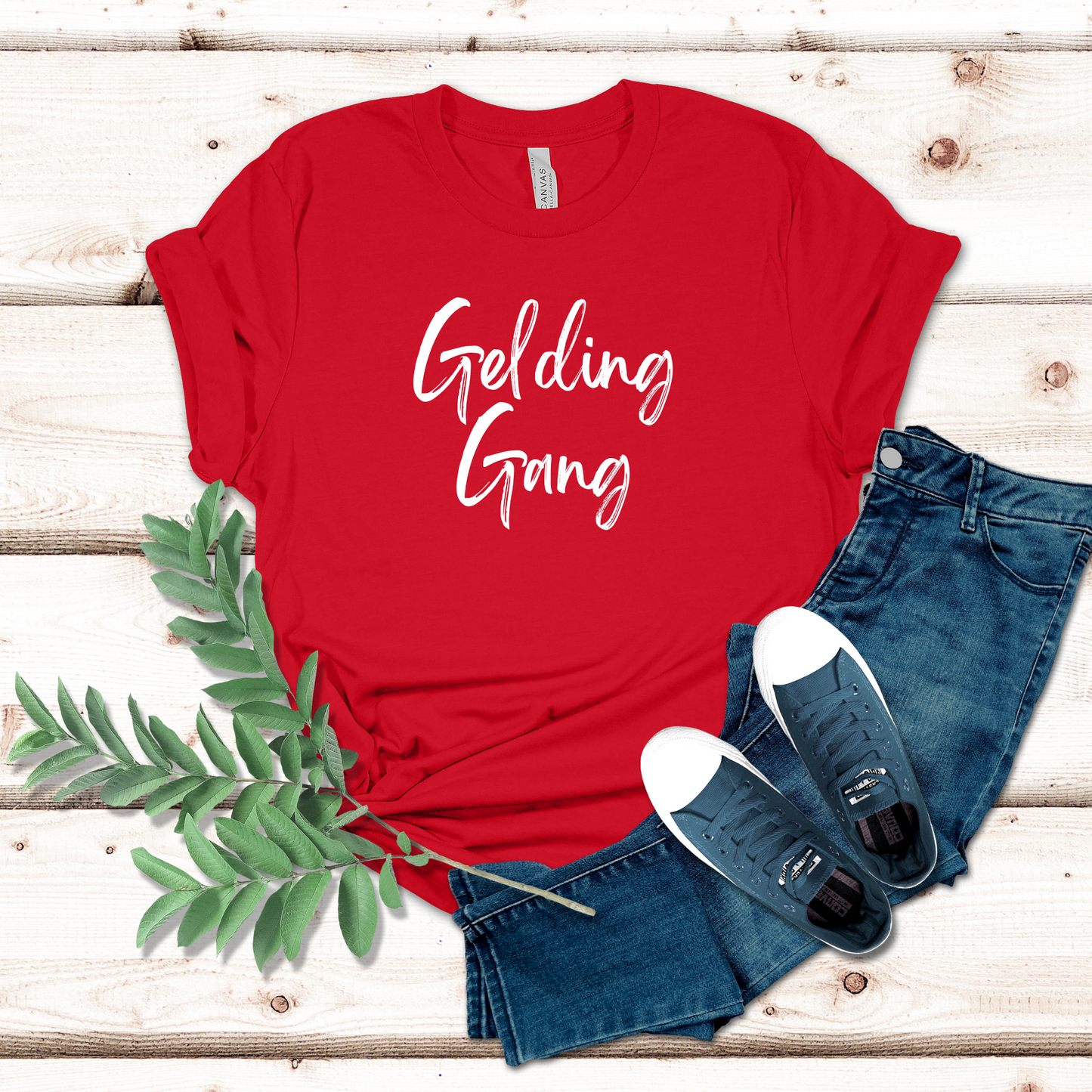 Our Gelding Gang Shirt is the perfect gelding lover, horse lover gift it is the perfect gift for the horse lover in your life.
