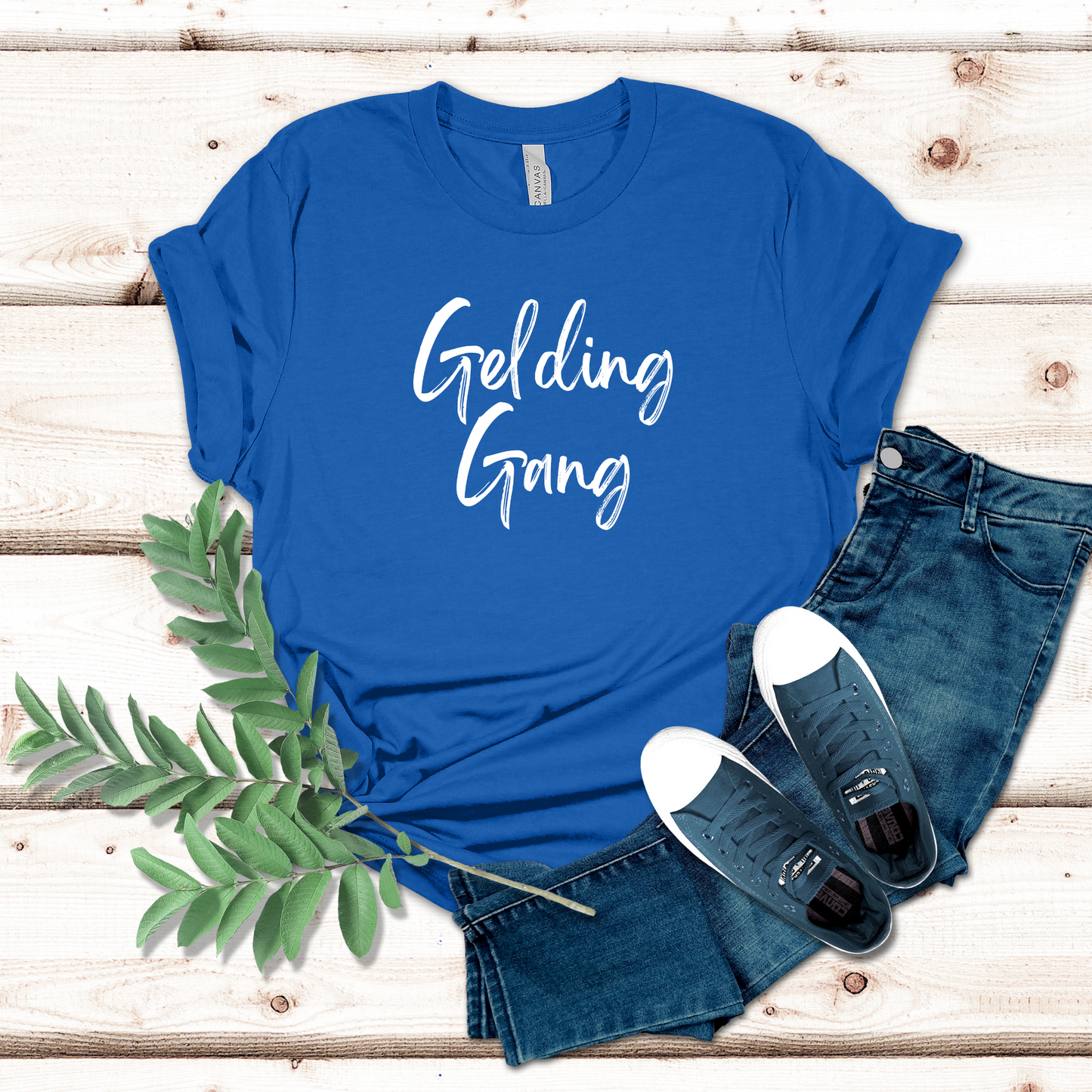 Our Gelding Gang Shirt is the perfect gelding lover, horse lover gift it is the perfect gift for the horse lover in your life.