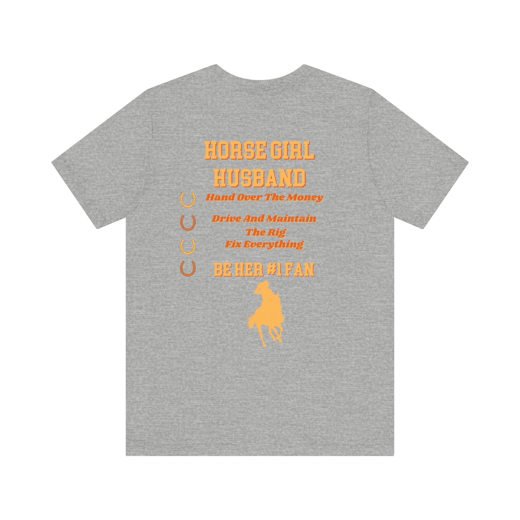 Horse Girl Husband t-shirt – backfortycowgirl.com