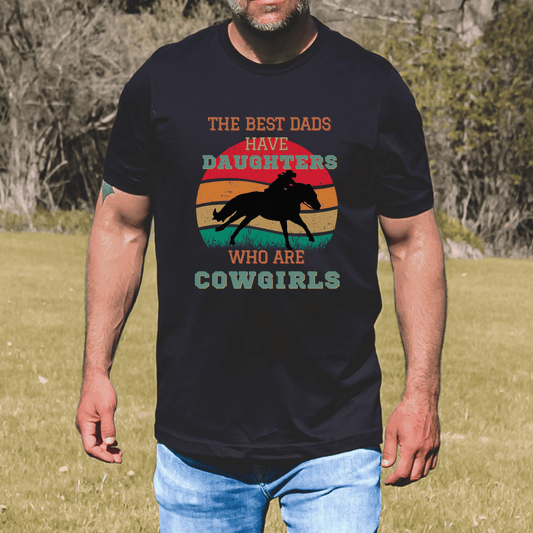 Cowgirls and Dads Crew neck tee