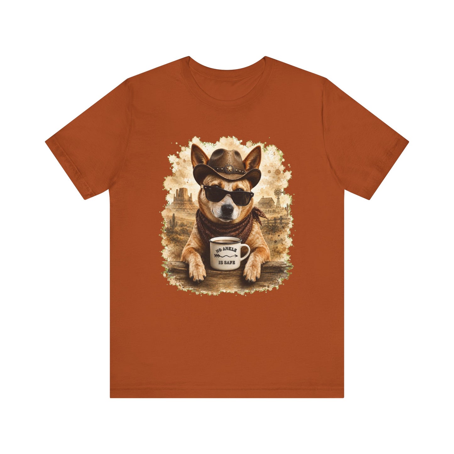 Red Heeler, No Ankle Is Safe Heeler Shirt,