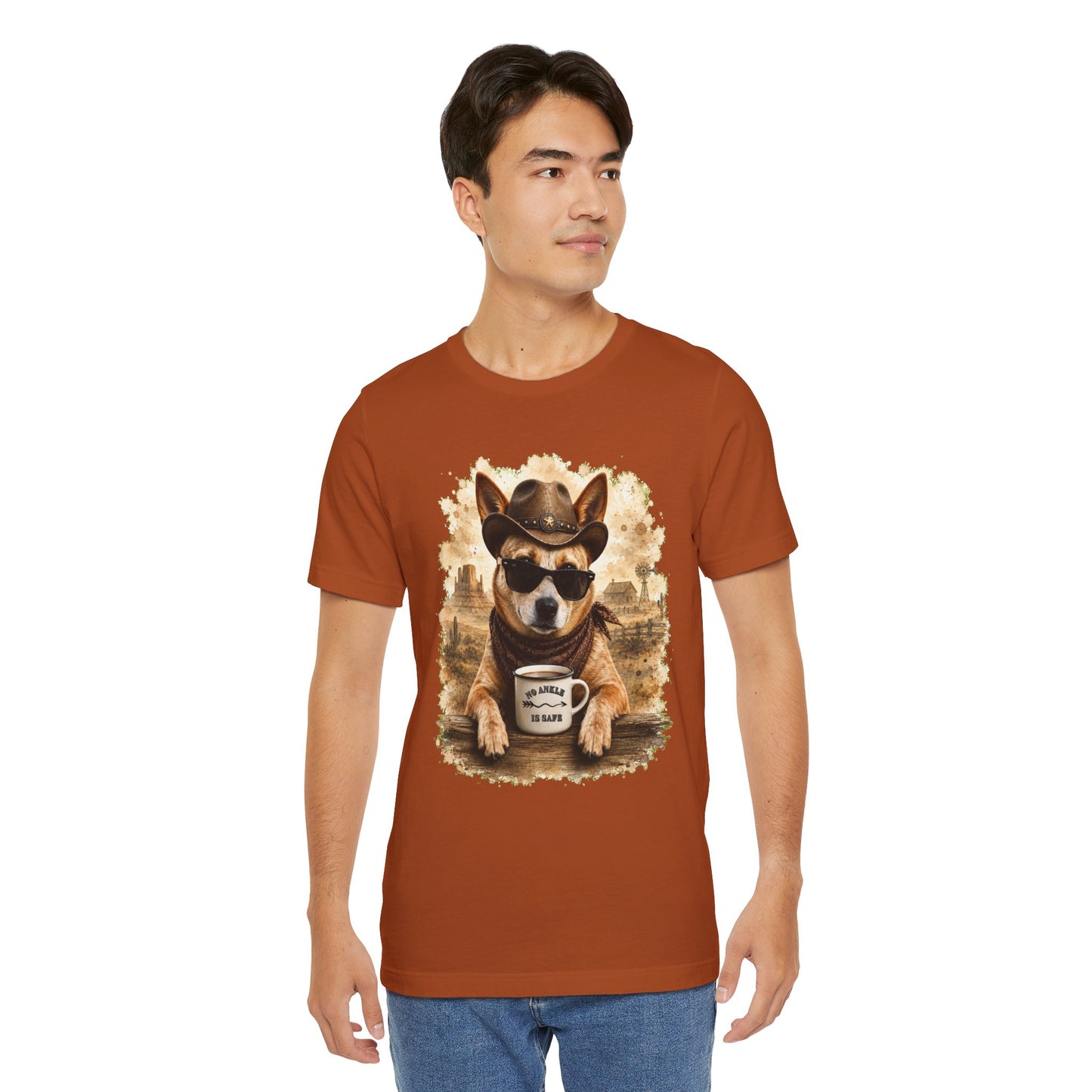 Red Heeler, No Ankle Is Safe Heeler Shirt,