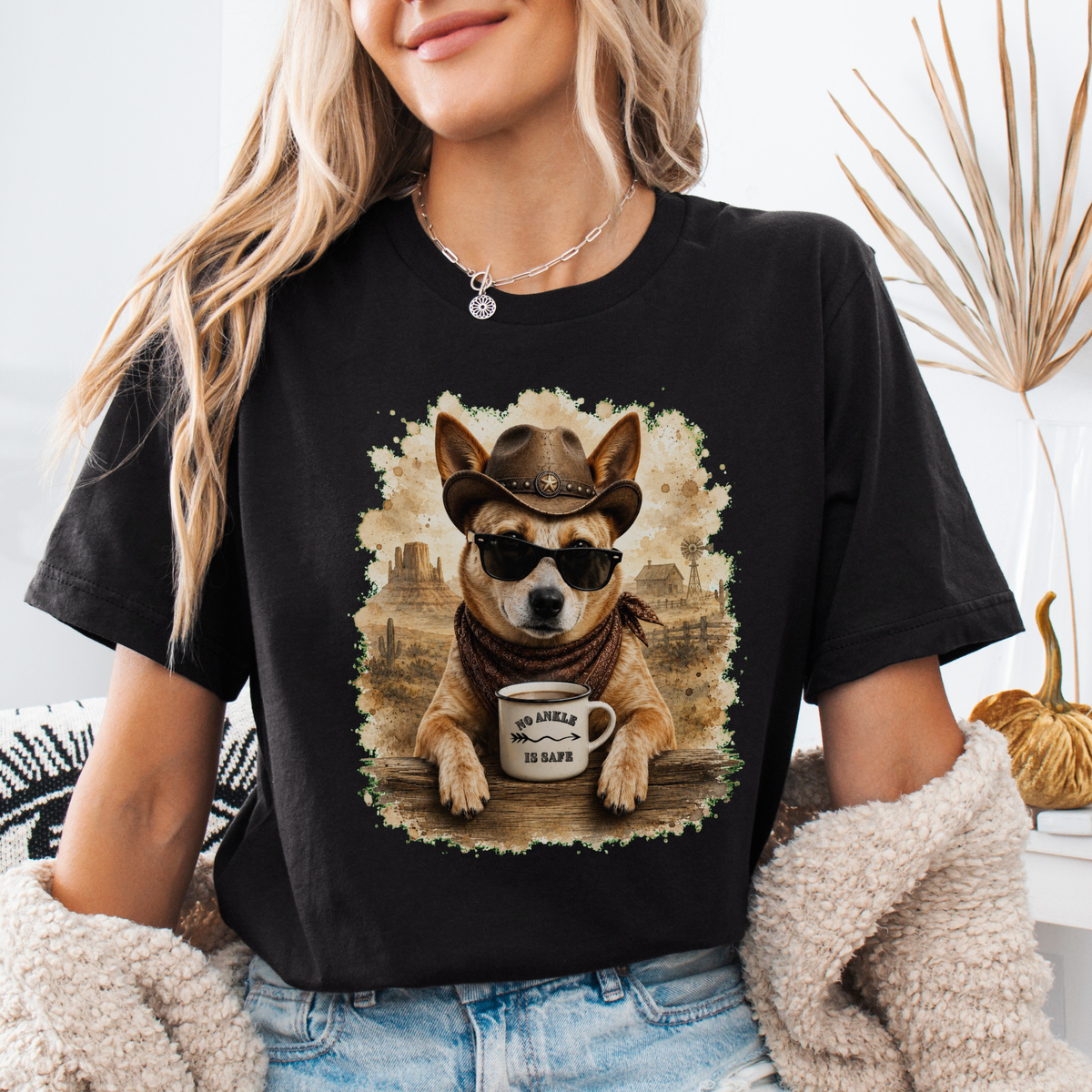 "New" Red Heeler, No Ankle Is Safe Heeler Shirt,