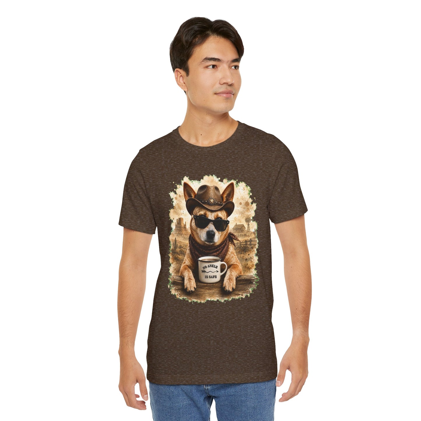 Red Heeler, No Ankle Is Safe Heeler Shirt,