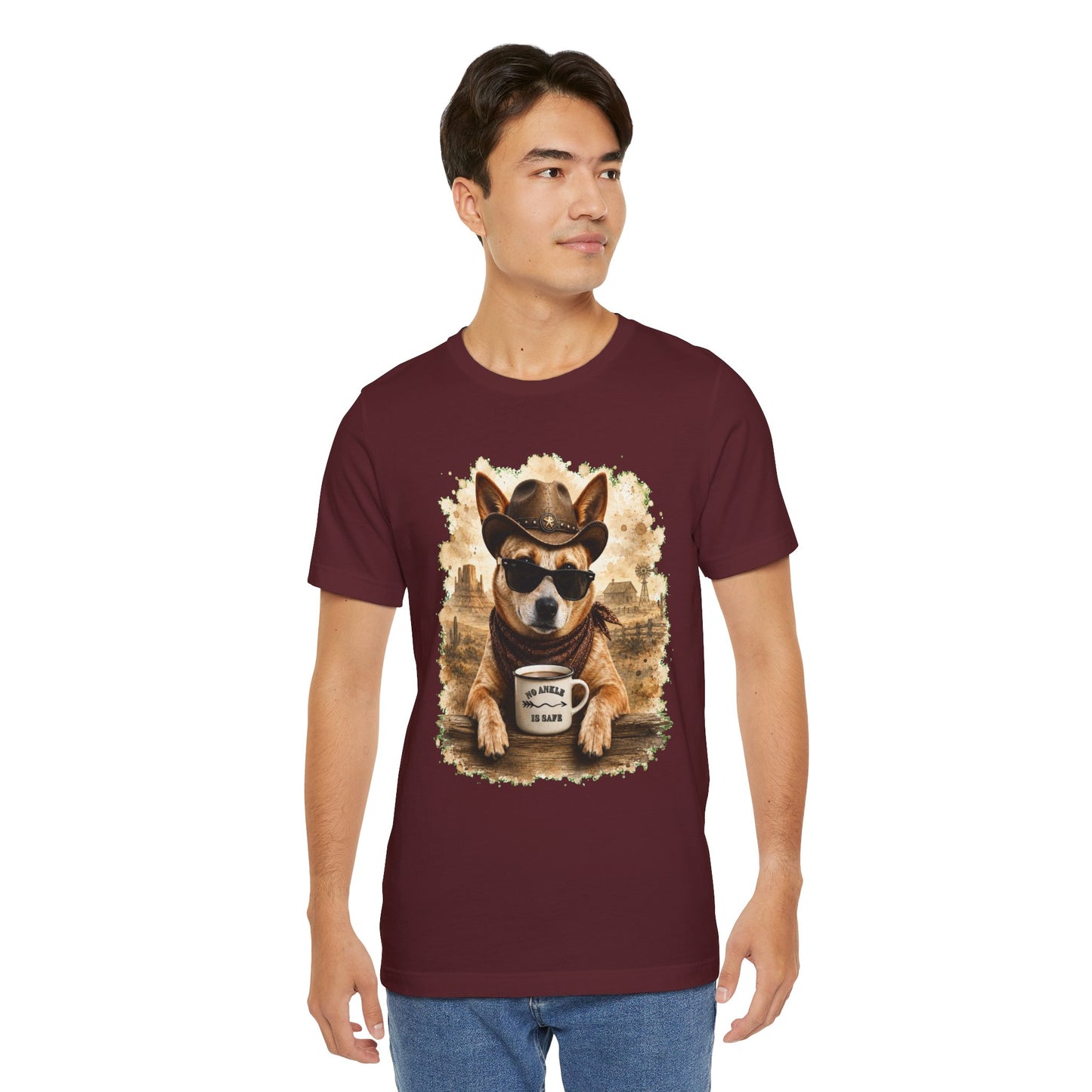 Red Heeler, No Ankle Is Safe Heeler Shirt,