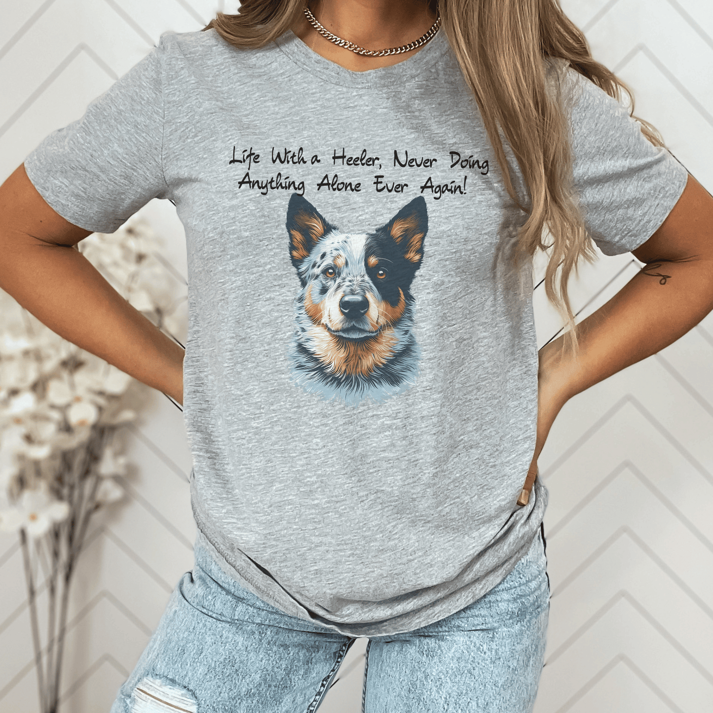 "New" Life With a Heeler Graphic Tee