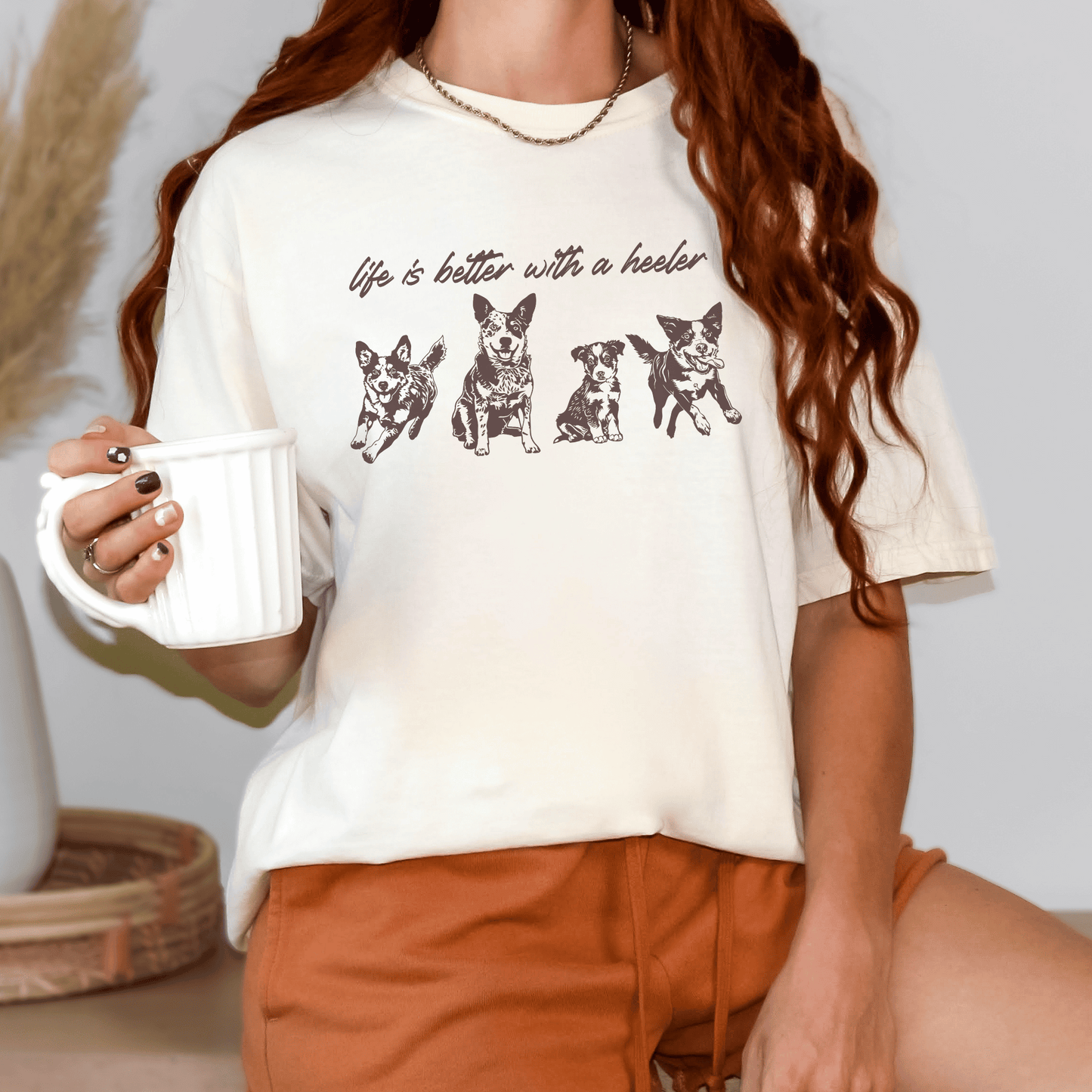 "New" Life is Better with a Heeler Dog T-Shirt