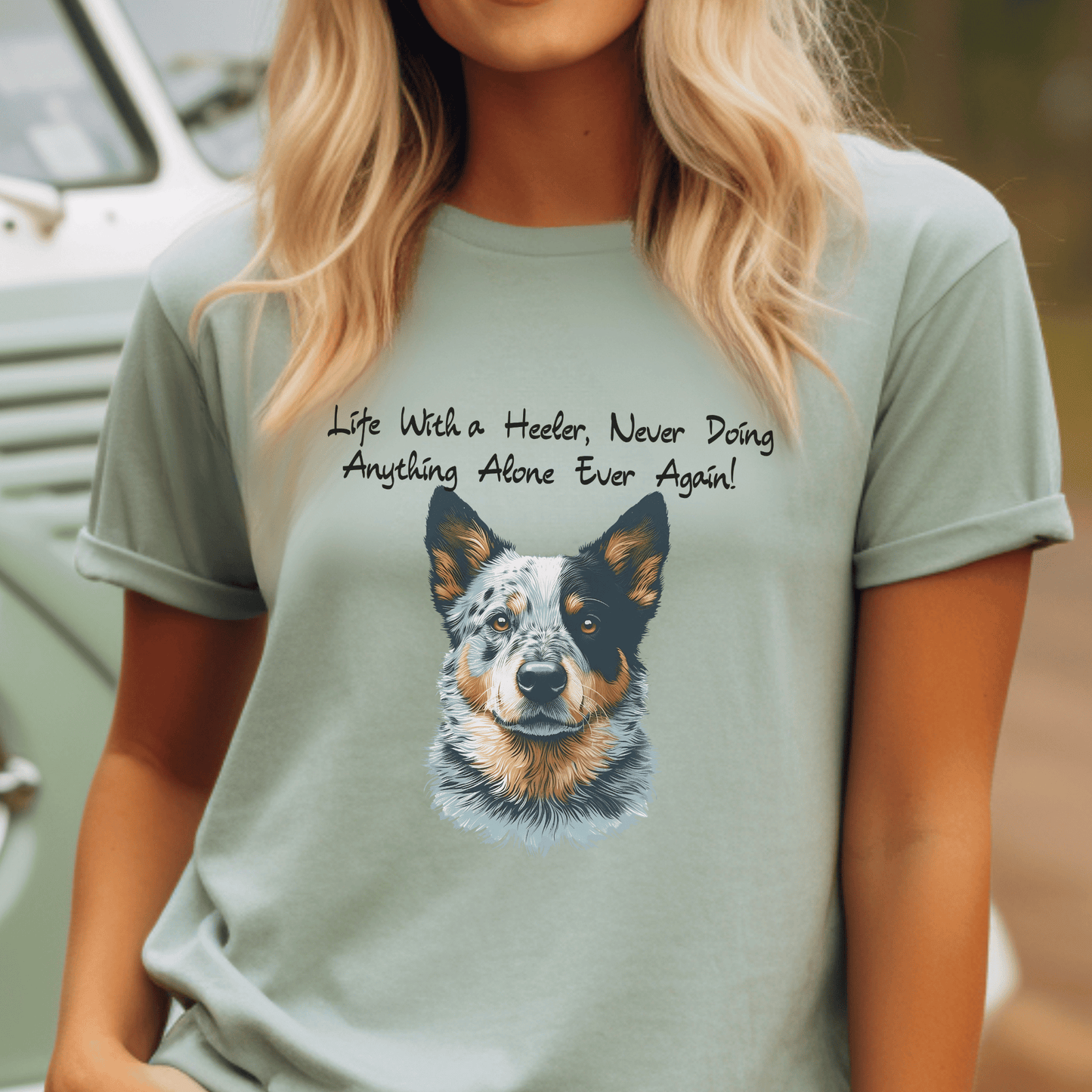 "New" Life With a Heeler Graphic Tee