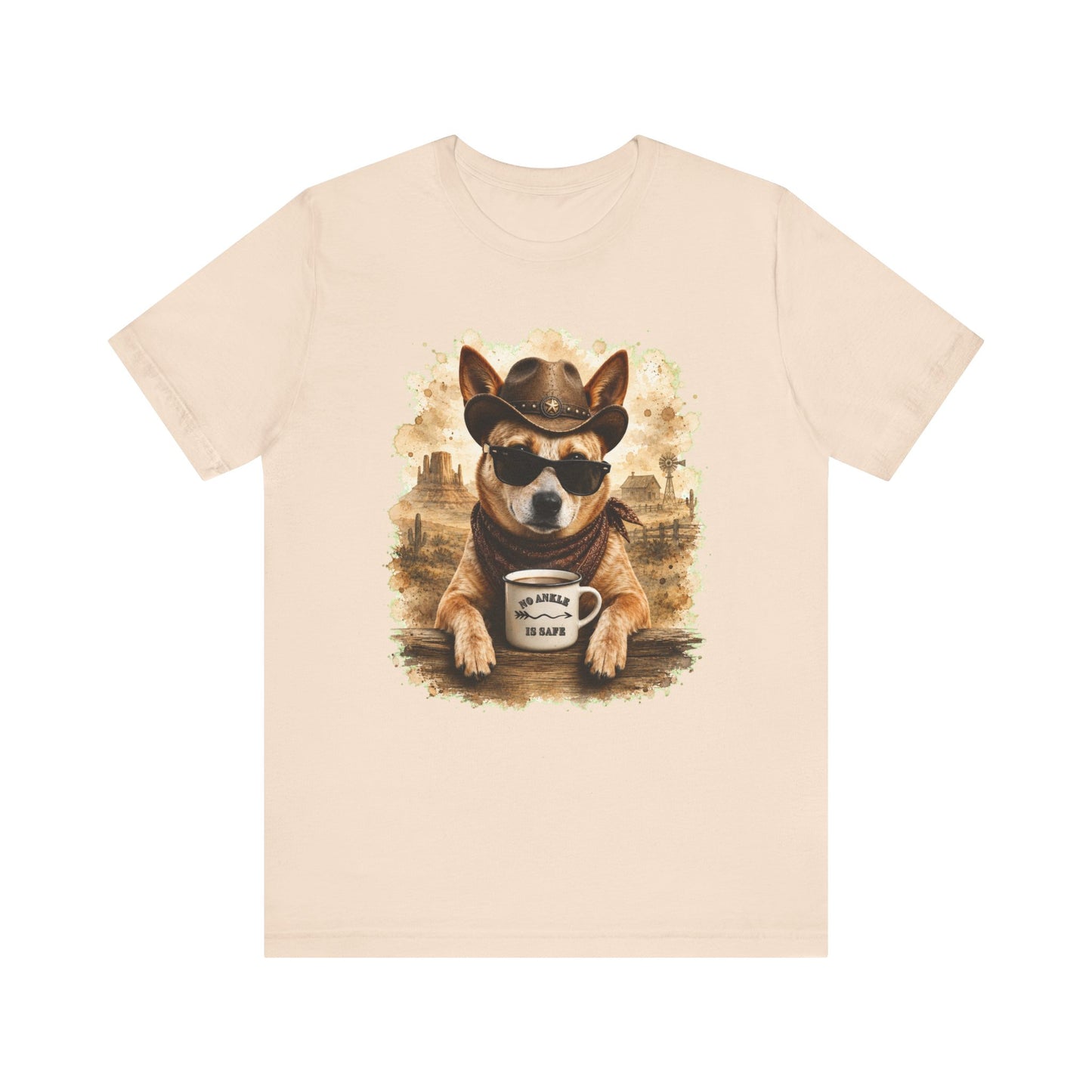 Red Heeler, No Ankle Is Safe Heeler Shirt,
