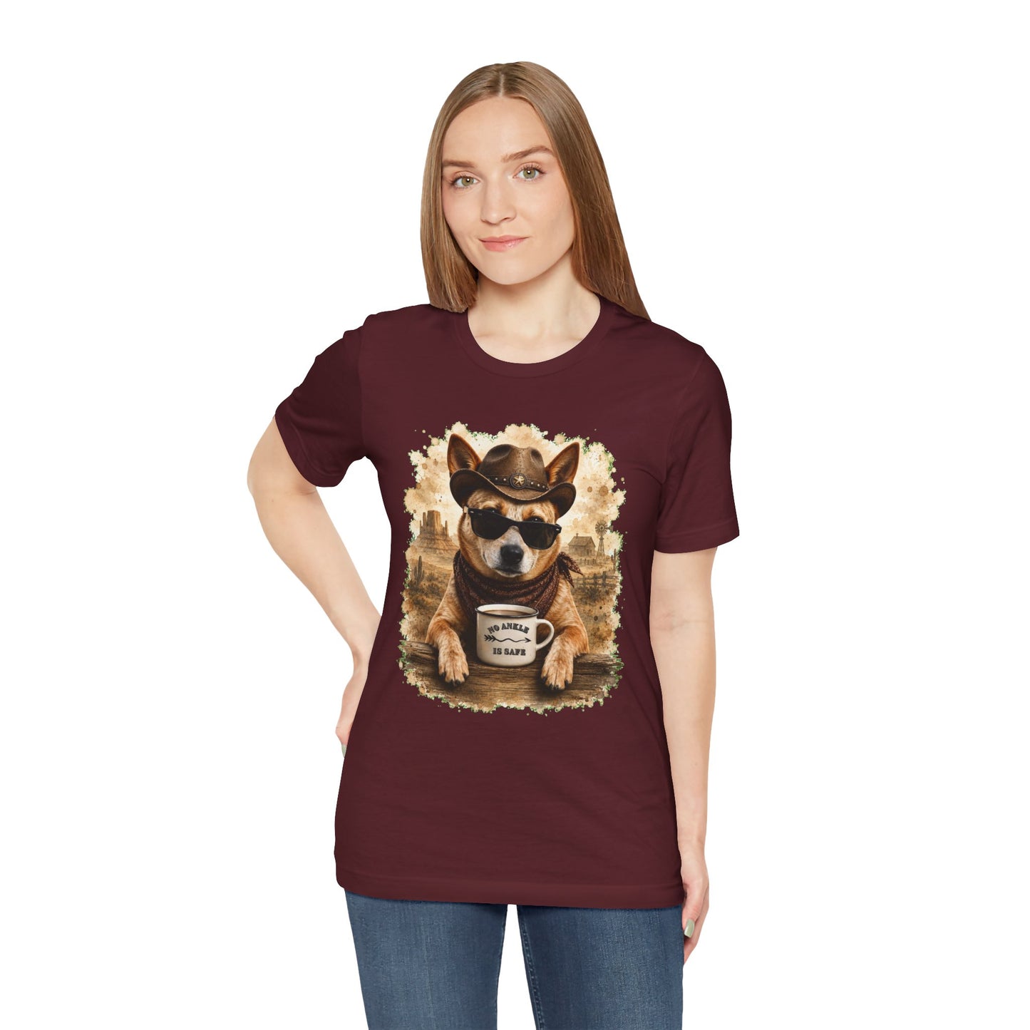 Red Heeler, No Ankle Is Safe Heeler Shirt,