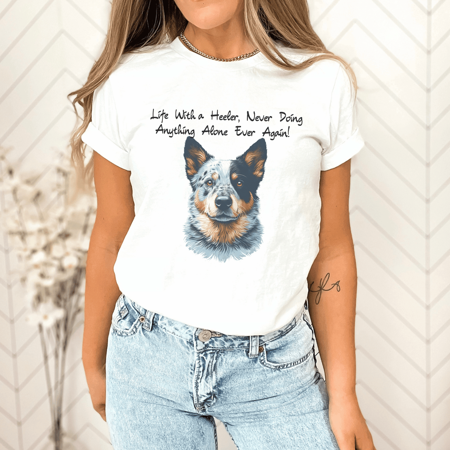 "New" Life With a Heeler Graphic Tee