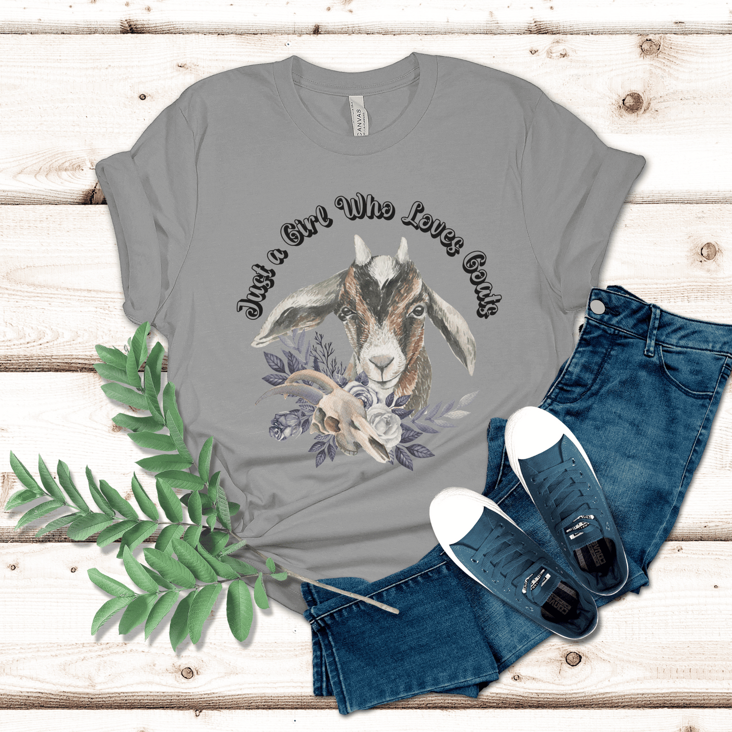 Just a Girl Who Loves Goats Tee