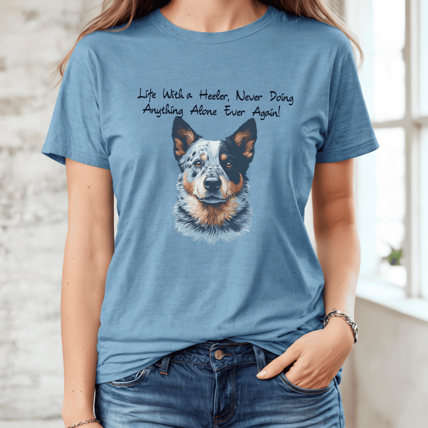 "New" Life With a Heeler Graphic Tee