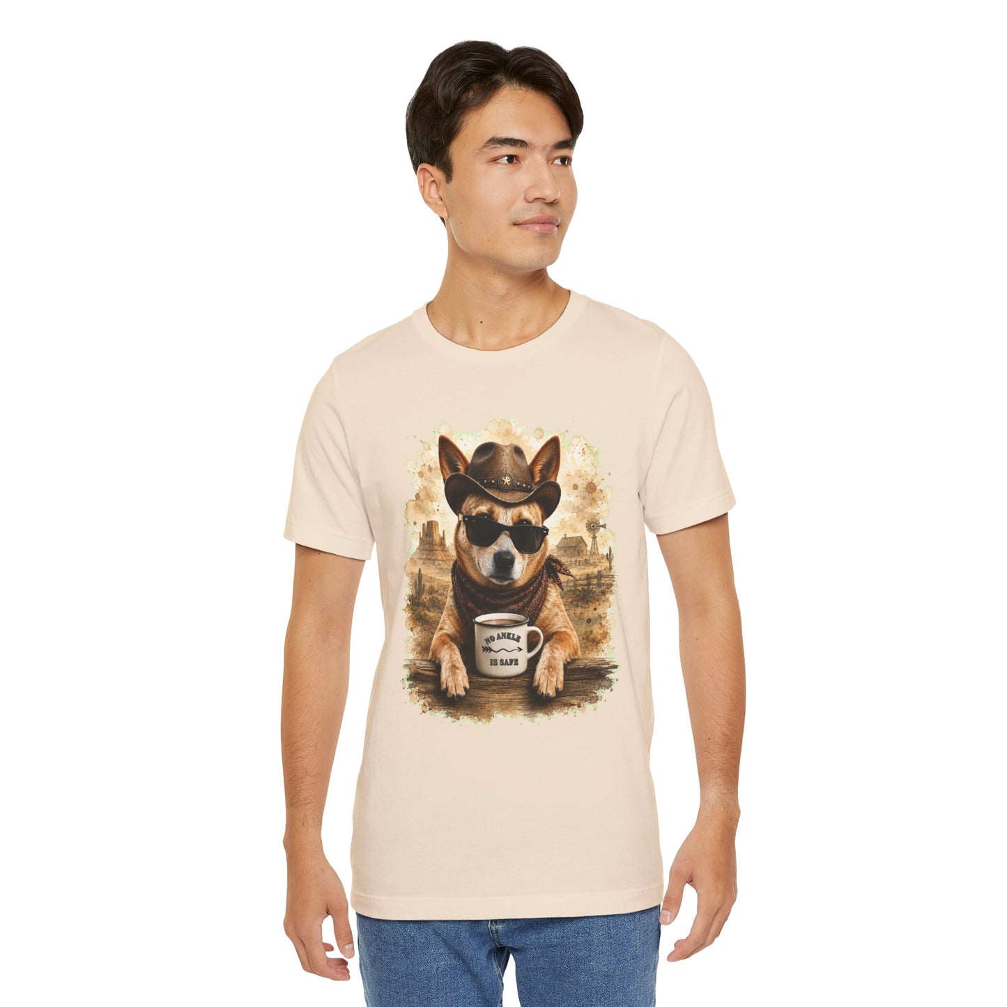Red Heeler, No Ankle Is Safe Heeler Shirt,