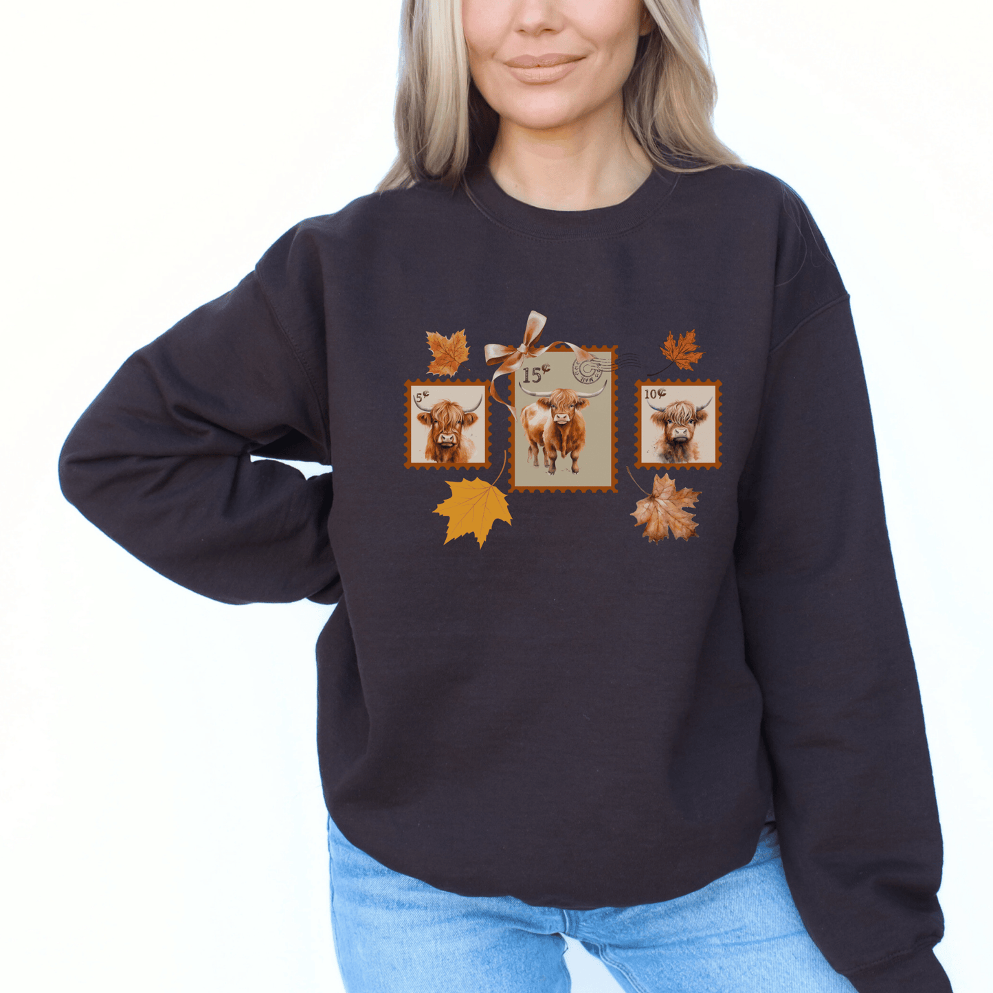 " New " Highland Cow Autumn shirt