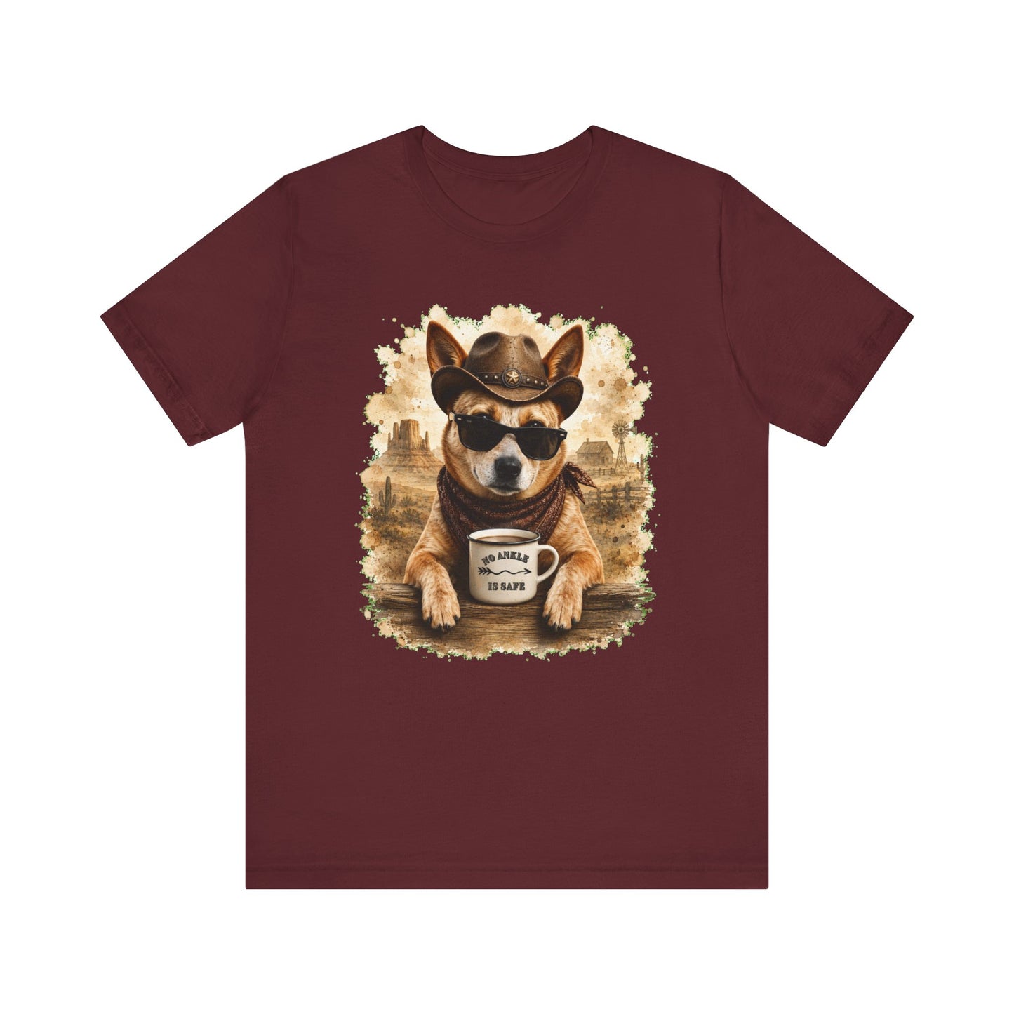Red Heeler, No Ankle Is Safe Heeler Shirt,