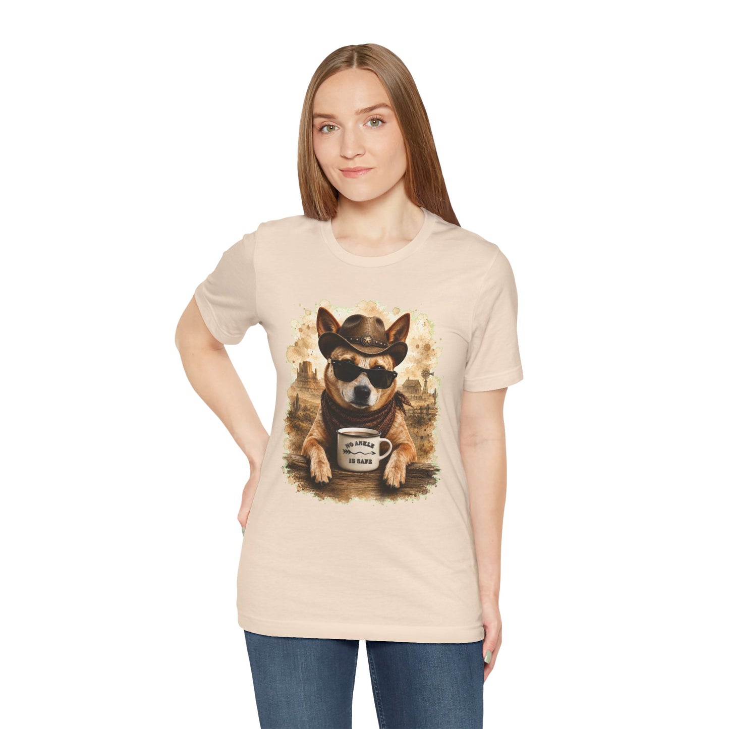 Red Heeler, No Ankle Is Safe Heeler Shirt,