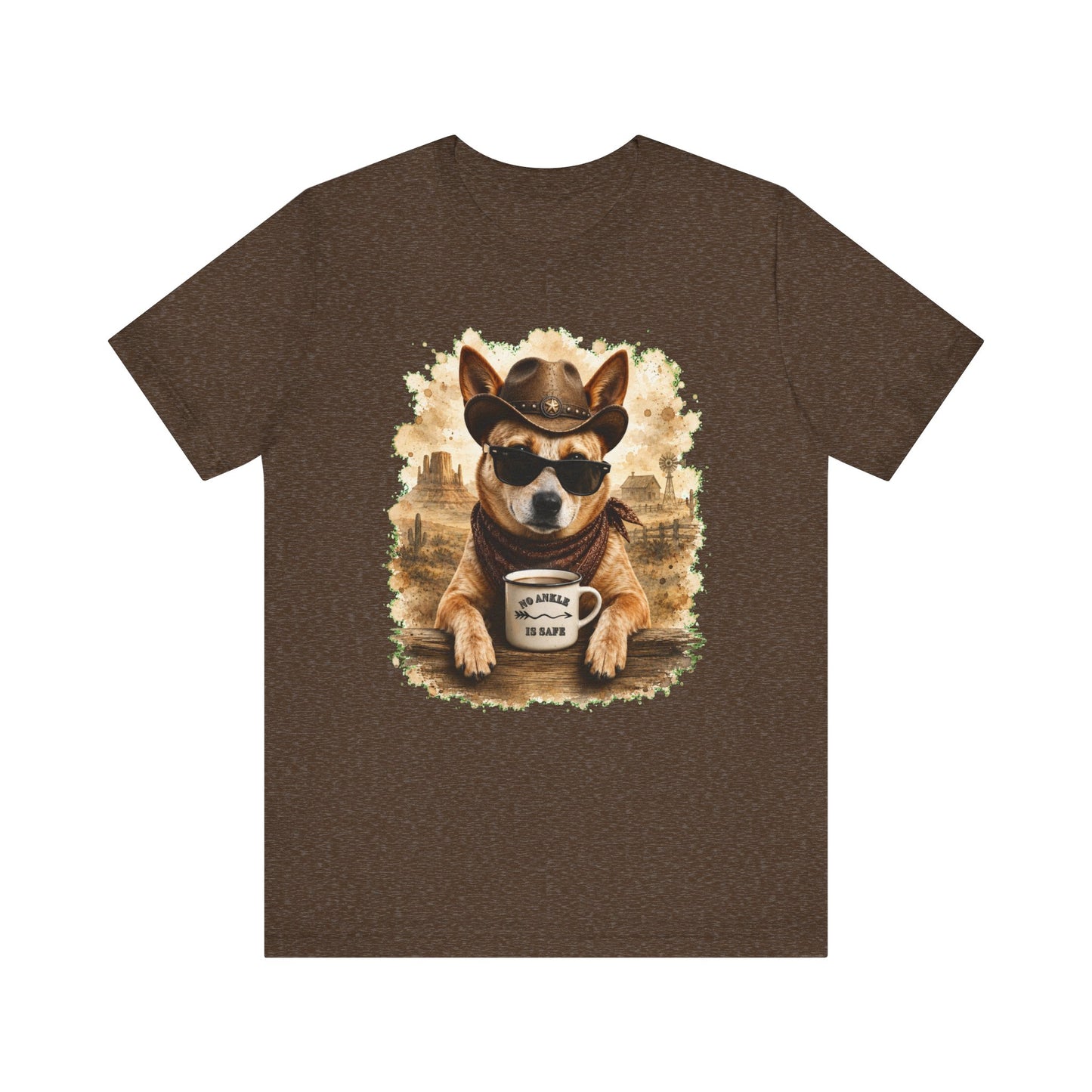 Red Heeler, No Ankle Is Safe Heeler Shirt,