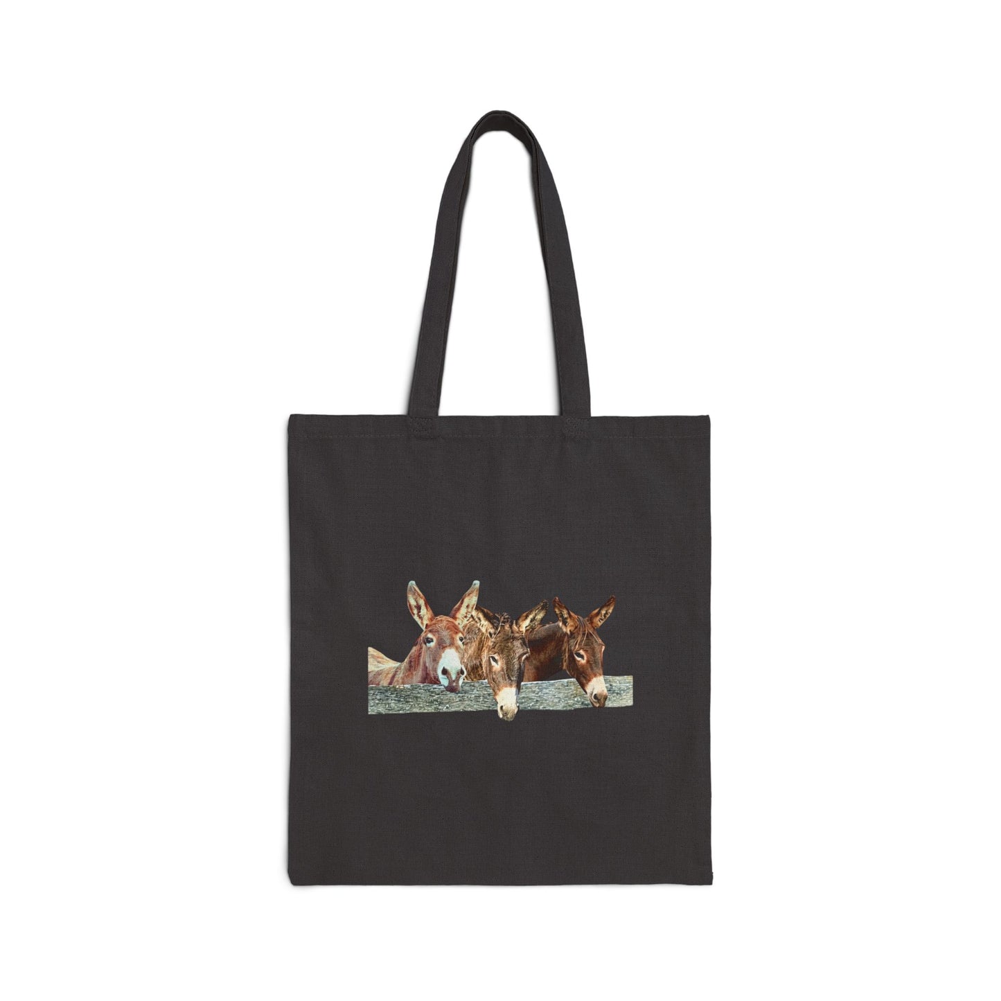 "New" Donkey Trio Canvas Tote Bag