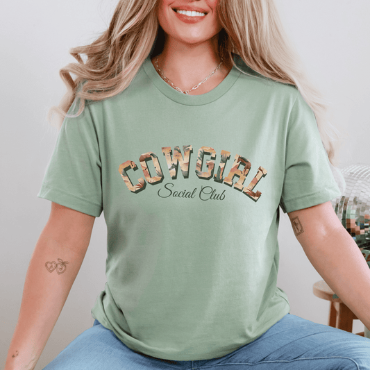'New" Cowgirl Social Club Tee