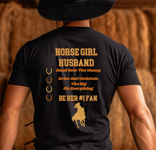 Horse Girl Husband t-shirt
